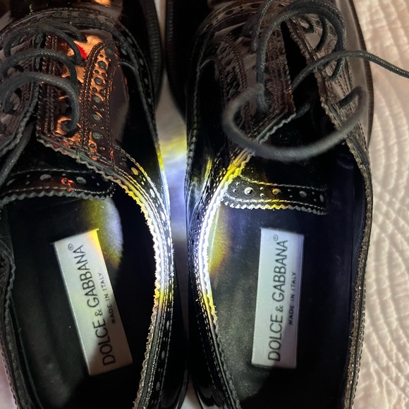 NWT❗️Dolce & Gabanna tuxedo wingtip Oxfords - Picture 6 of 9